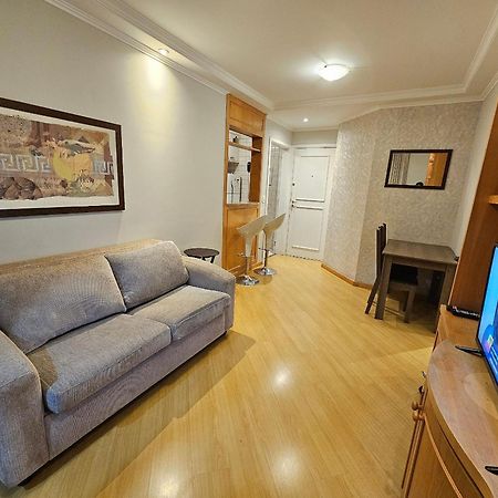 Flat Apart/Hotel Com Uma Suite E Cozinha Completa Sao Paulo Dış mekan fotoğraf
