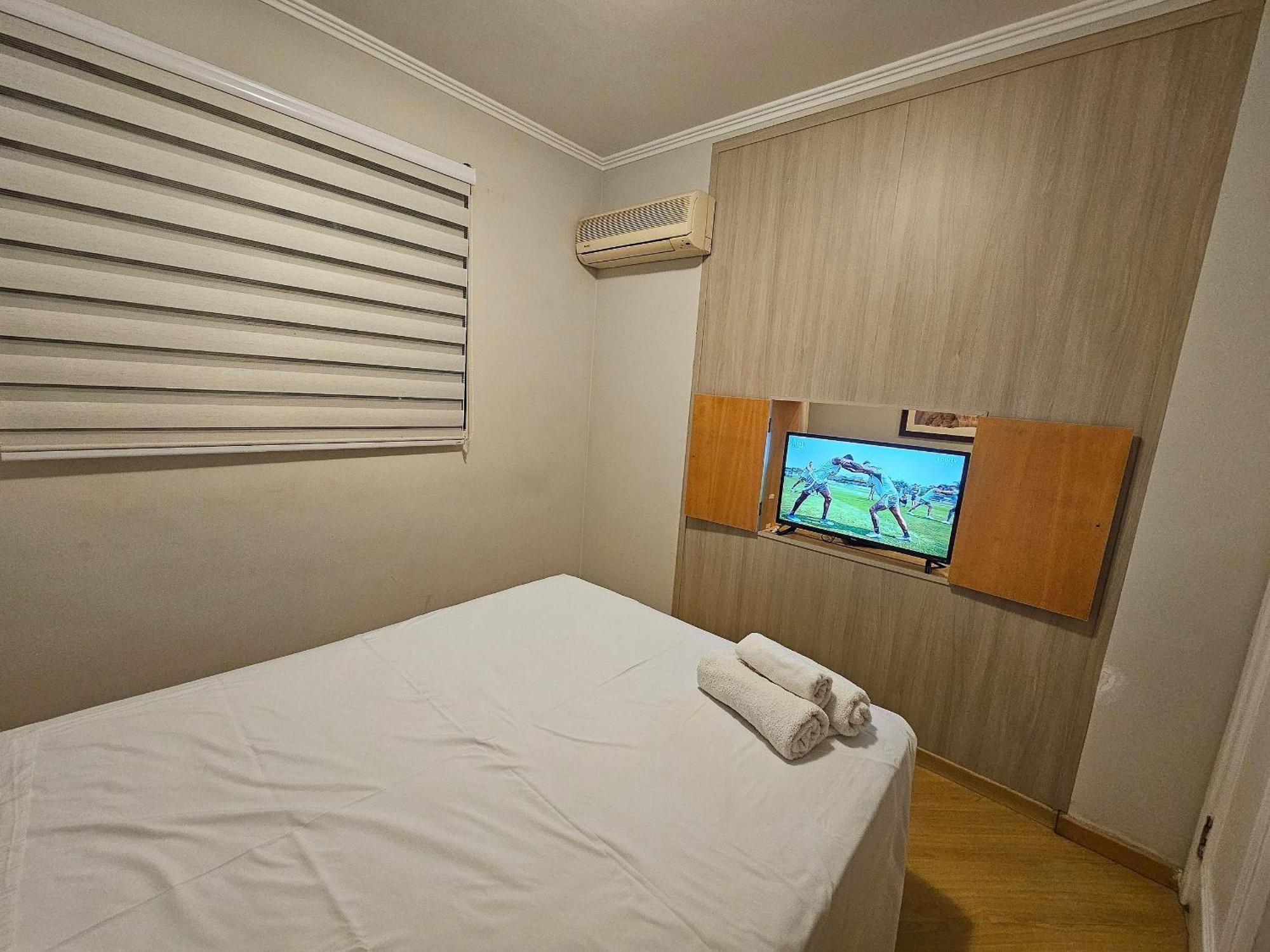 Flat Apart/Hotel Com Uma Suite E Cozinha Completa Sao Paulo Dış mekan fotoğraf