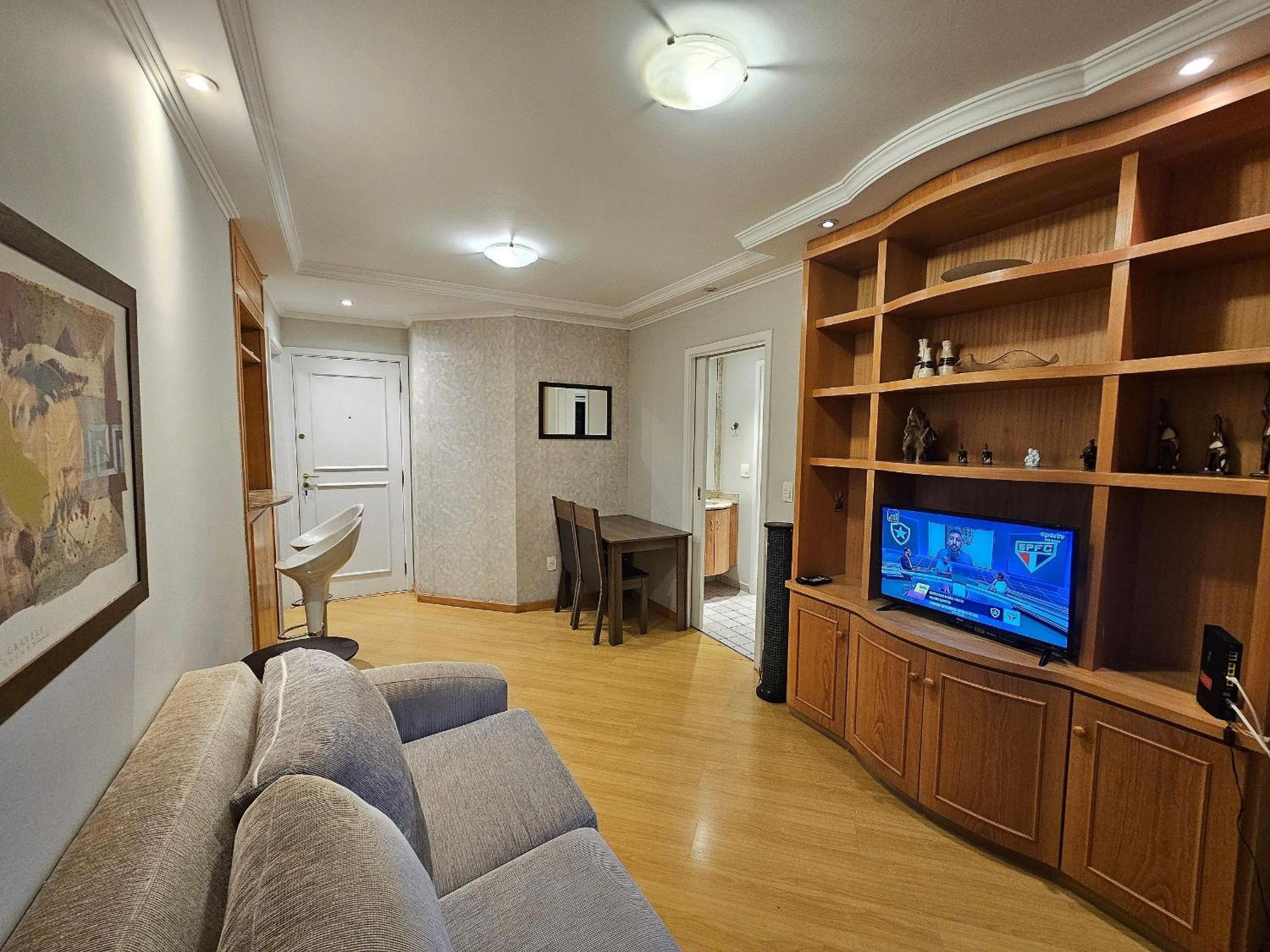 Flat Apart/Hotel Com Uma Suite E Cozinha Completa Sao Paulo Dış mekan fotoğraf