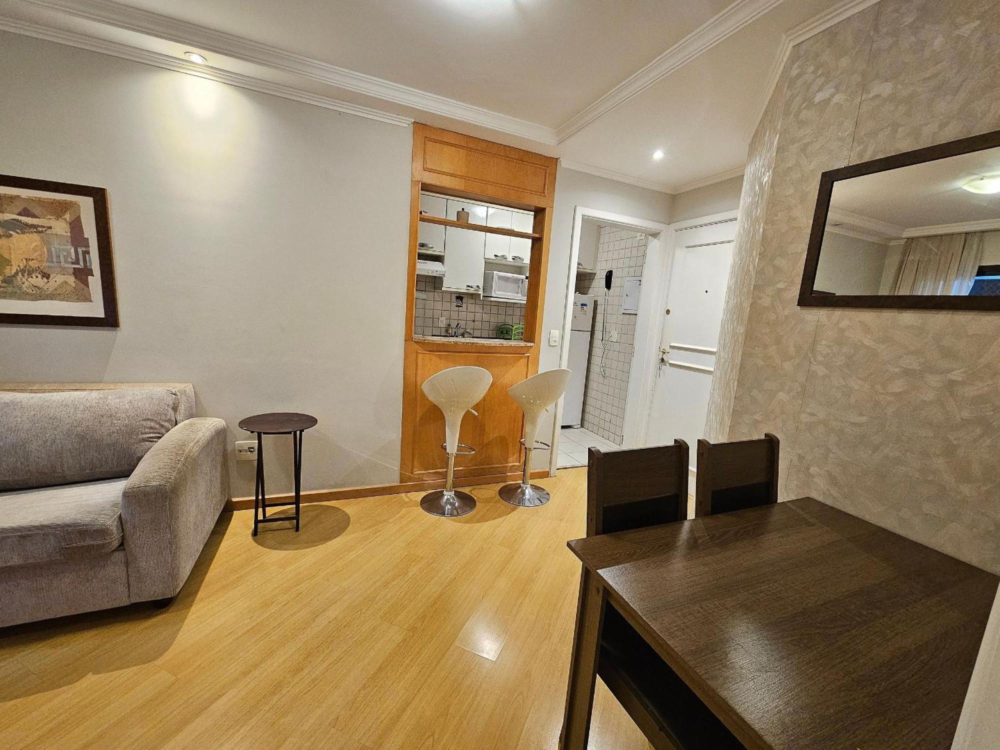Flat Apart/Hotel Com Uma Suite E Cozinha Completa Sao Paulo Dış mekan fotoğraf