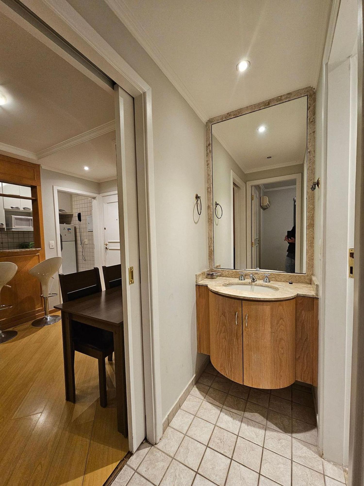 Flat Apart/Hotel Com Uma Suite E Cozinha Completa Sao Paulo Dış mekan fotoğraf