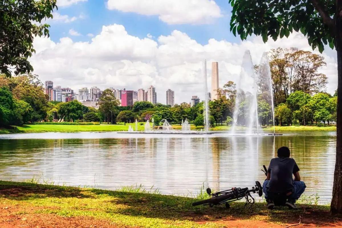Flat Apart/Hotel Com Uma Suite E Cozinha Completa Sao Paulo Dış mekan fotoğraf